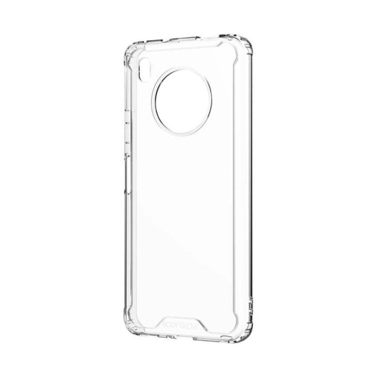 Capa de Silicone com Cantos Dura para Huawei Y9a Transparente